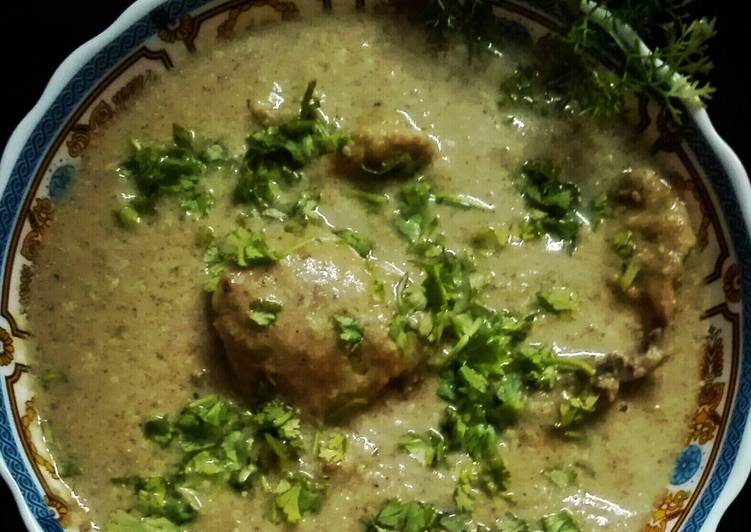 Recipe of Super Quick Homemade Chicken White Karahi