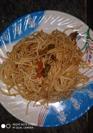 A picture of Veg Noodles.