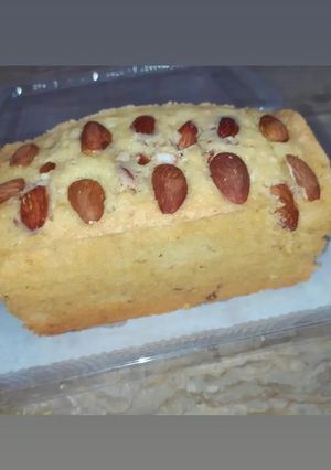 A picture of Almond Loaf Cake ❤️.