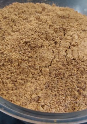 A picture of Home Made Chaat Masala.