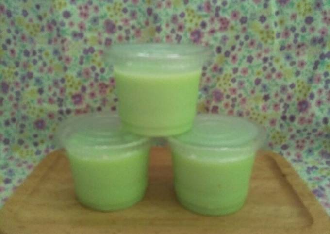 Silky puding melon