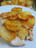 Chicken Breast Fillet with Potatoes in the Oven