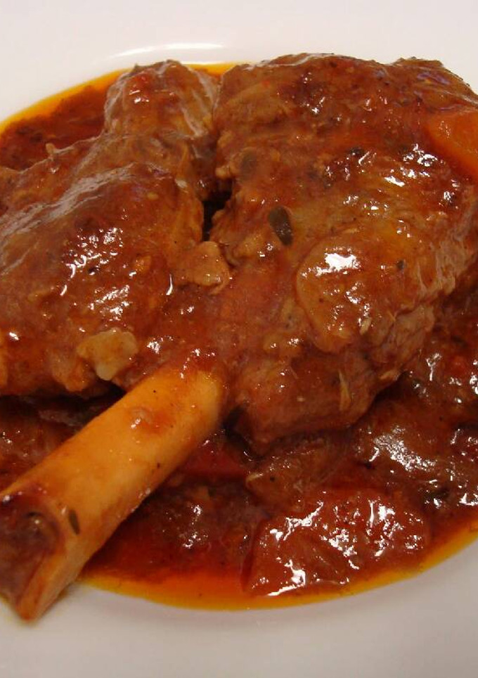 Una foto de Paletilla de lechazo guisada