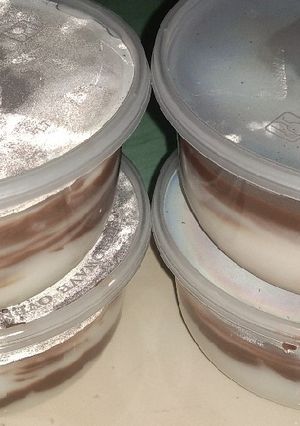Foto resep Puding Santan Zebra