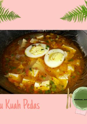 Foto resep Tahu Kuah Pedas