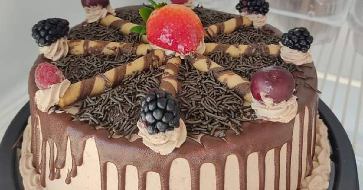 Top 33+ imagen decoracion pastel de moka