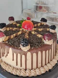 Una foto de Pastel de moka