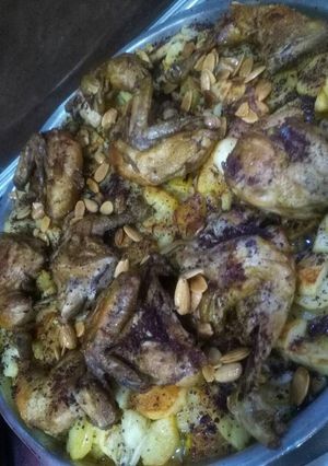 صورة لوصفة دجاج محمر