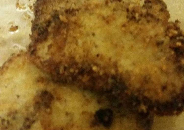 Recipe of Homemade Not boring pork chops with dijon crunch