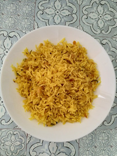 A picture of Coconut Rice.