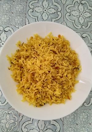 A picture of Coconut Rice.
