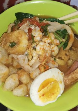 Foto resep Ramen kuah tomyam