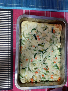 Una foto de Budín de Verduras