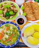 Mâm cơm chay