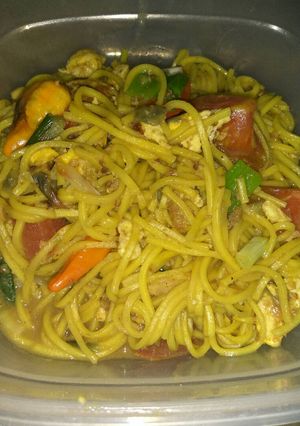 Foto resep Tumis mie basah