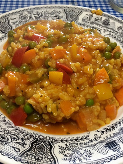 Una foto de Arroz meloso