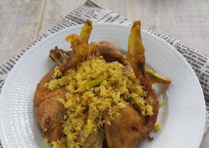Resep Ayam serundeng yang Enak Banget