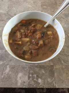 A picture of Venison Stew.