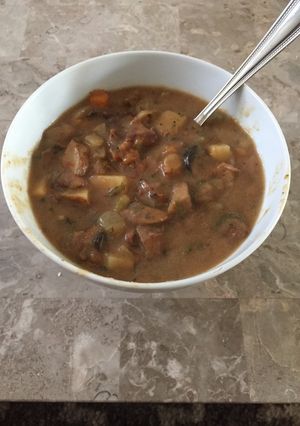 A picture of Venison Stew.