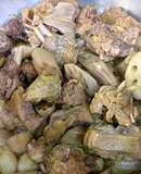 Vịt om củ sen, nước dừa