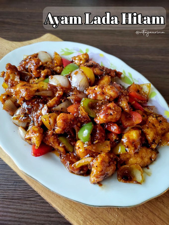Bagaimana Menyiapkan Ayam Lada Hitam (Chicken Black pepper) Enak Dan Mudah