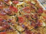 Tiella riso patate e zucchine