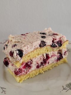 Ribizlis sütemény recept fotója