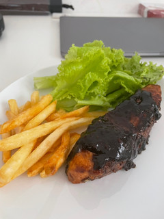 Foto resep Steak Salmon BBQ Sauce!