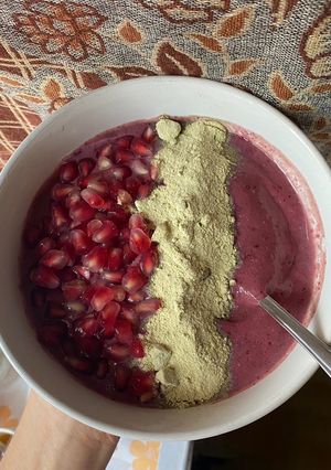 รูปของ Protien Smootie Mixberry🍒🧉