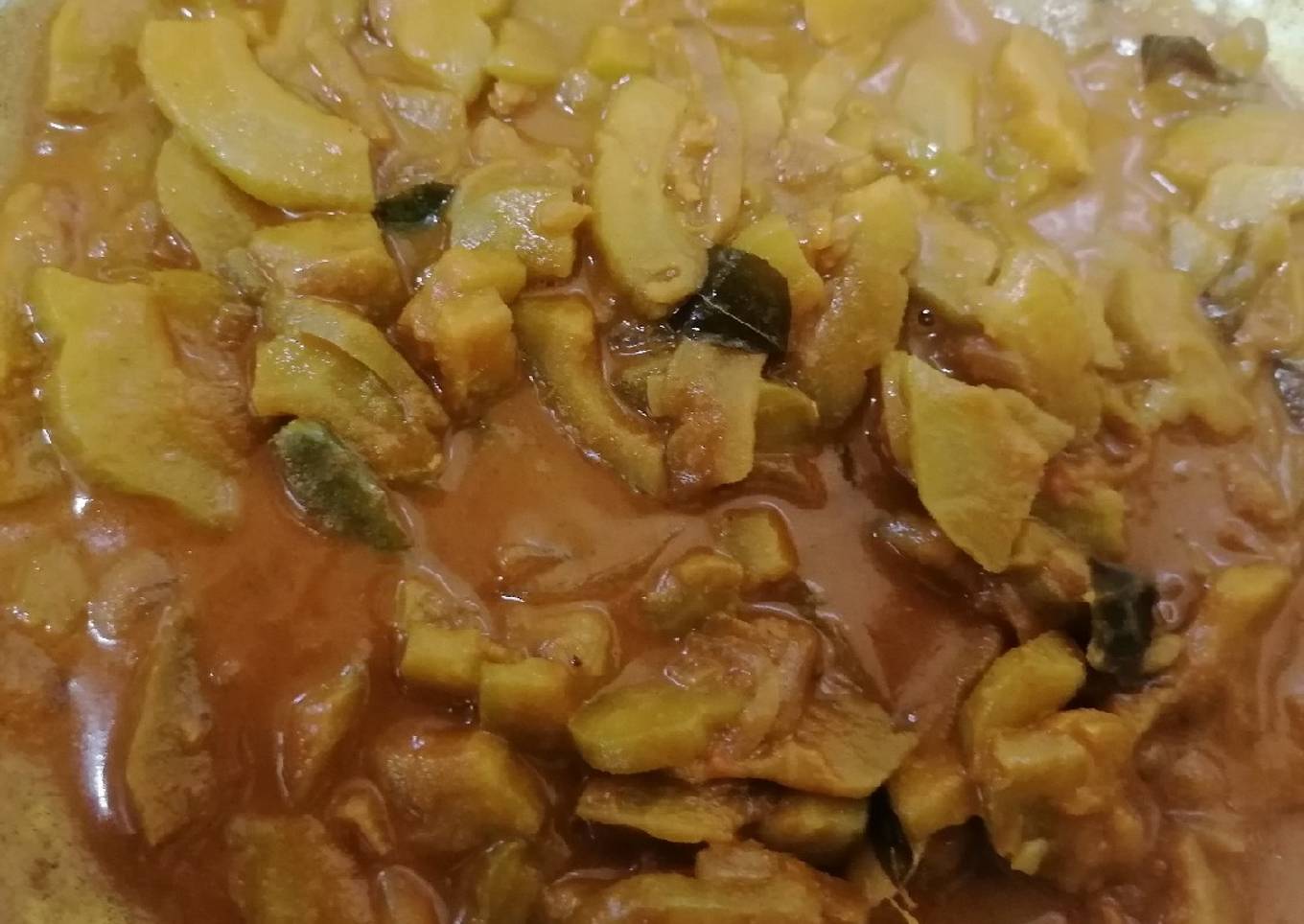 Bitter Gourd Dry Shrimp Gravy