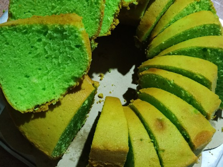 Resep Bolu panggang pandan yang Bikin Ngiler