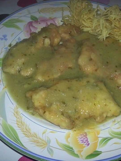 Una foto de Filetes de pechuga en salsa