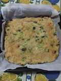 Pasticcio di pane con zucchine e stracchino