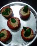 Tomates rellenos 🎅