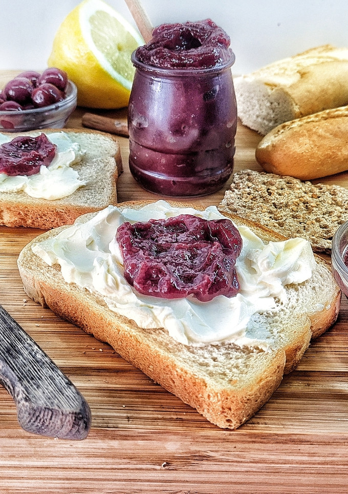 Una foto de Mermelada de ciruela sin azúcar