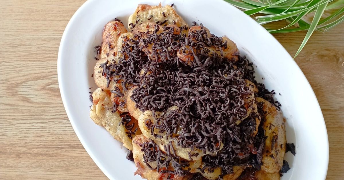 Pisang Goreng Toping Coklat