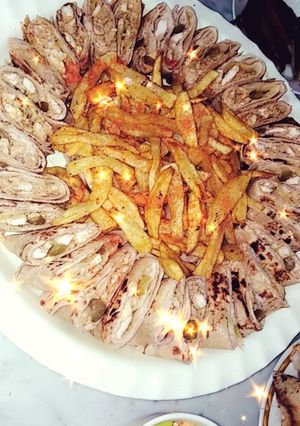 صورة لوصفة شاورما بيتية