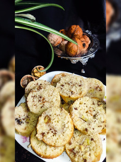 عکسی از دستور کیک فنجانی موز و گردو