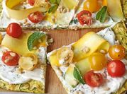 Une photo de pizza sain
