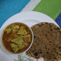 Papad ki Sabzi A picture of Papad ki Sabzi.