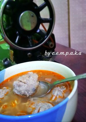 Foto resep Bakso Kuah Seblak Level 30