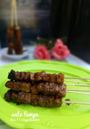 Foto resep Sate tempe