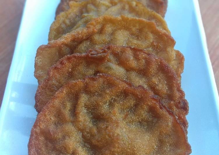 Resep Sempurna Kue Cucur Gula Palm Cara Jessica Iskandar Resep Sempurna Kue Cucur Gula Palm Cara Jessica Iskandar