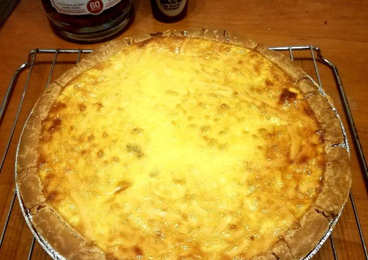 Recipe of Perfect Xmas Quiche and tenn salted Carmel whiskey