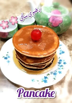 صورة لوصفة بان كيك روعه 🌹 pancake