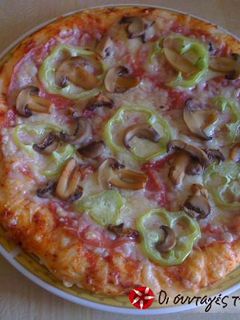 Φωτογραφία της συνταγής Pizza di spagna σπιτική σαν σε ξυλόφουρνο