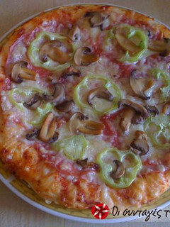 Φωτογραφία της συνταγής Pizza di spagna σπιτική σαν σε ξυλόφουρνο