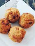 Bolones de queso crocantes fit