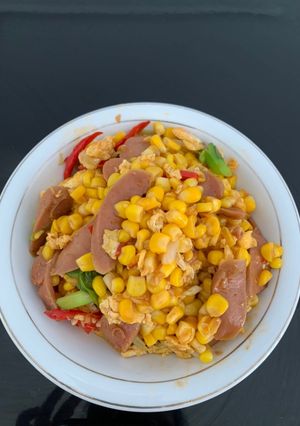Foto resep Tumis Jagung Sosis