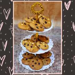 كوكيز بالشوكولاتة 🍪🥛🍫-レシピのメイン写真